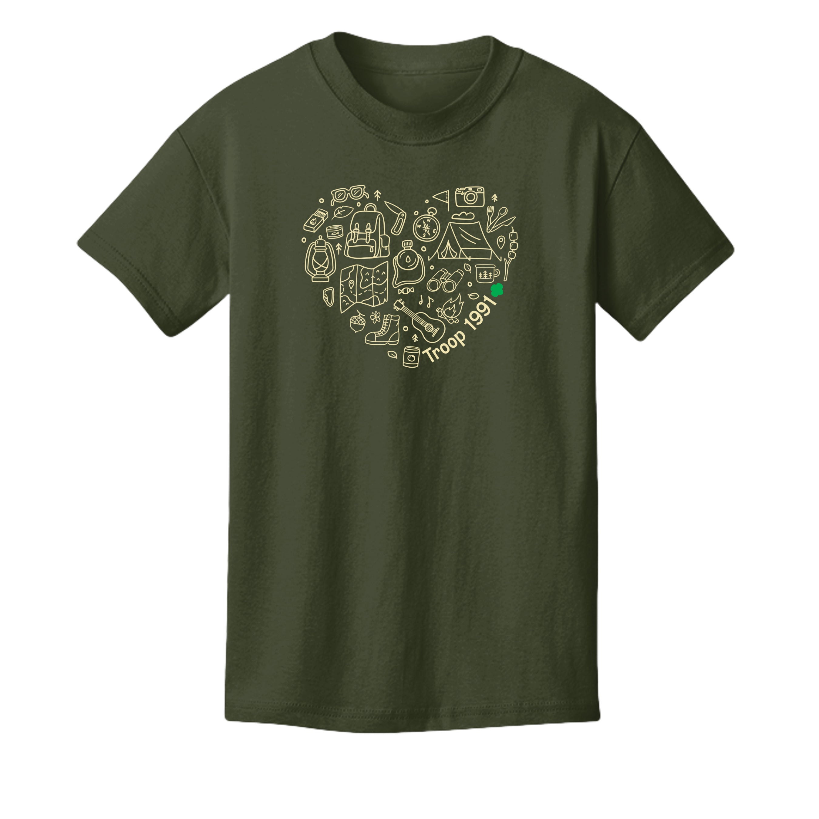 Military Green - 3001Y - FRONT