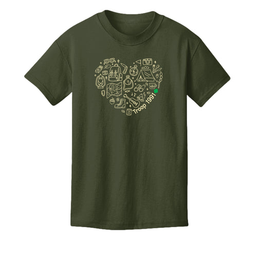 Military Green - 3001Y - FRONT