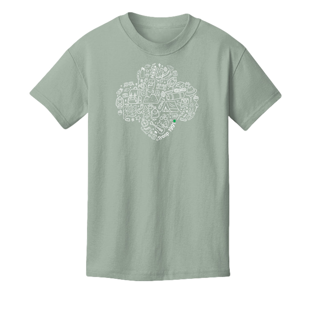 Dusty Blue - 3001Y - FRONT